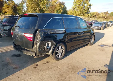 2012 Honda Odyssey Ex-L z USA, uszkodzony, nr VIN 5FNRL5H63CB059621
